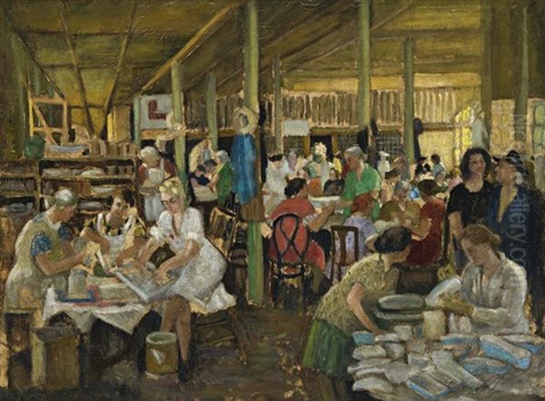 Papier Mache, Red Cross Auxiliary In Sydney - view 1