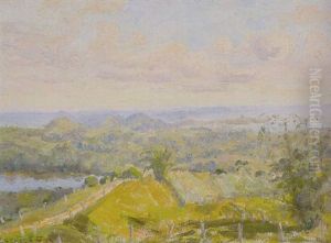 Landscape, Near New South Wales-queensland Border by Ethel Carrick Fox