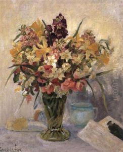 A Spring Group by Ethel Carrick Fox