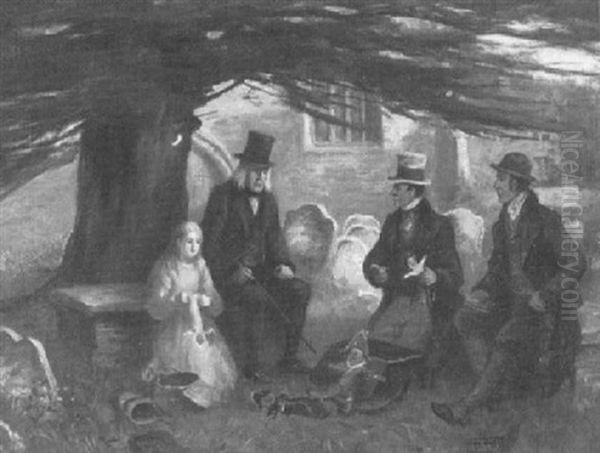 A Scene From Charles Dickens - view 1