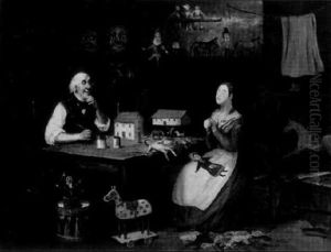 Caleb Plummer And His Daughter Bertha