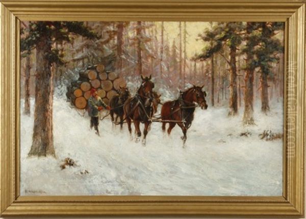 Hauling Timber - view 1