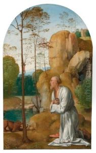 Saint Jerome In The Wilderness by Fra Bartolommeo della Porta