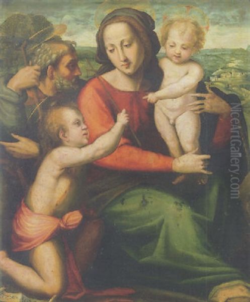 The Holy Family With The Infant Saint John The Baptist - view 1