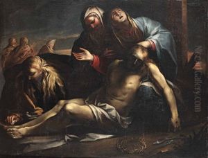 Deposizione Di Cristo Dalla Croce by Cesare Fracanzano