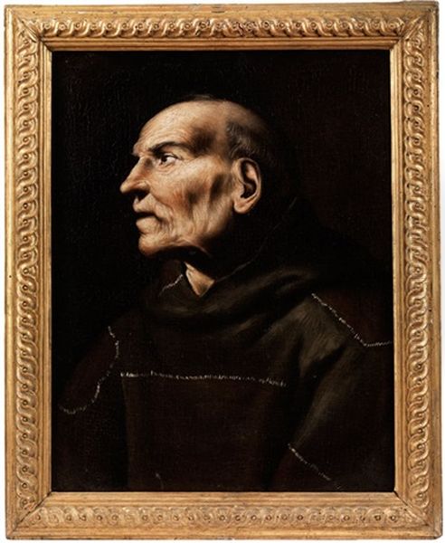 Bildnis Eines Alten Monchs In Franziskanerkutte - view 1