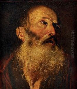 The Head Of St. Peter by Francesco Fracanzano