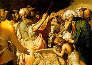 Mose Fa Scaturire L'acqua Dalla Rupe Mose Fa Scaturire L'acqua Dalla Rupe