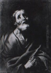 Les Armes De Saint Pierre by Francesco Fracanzano