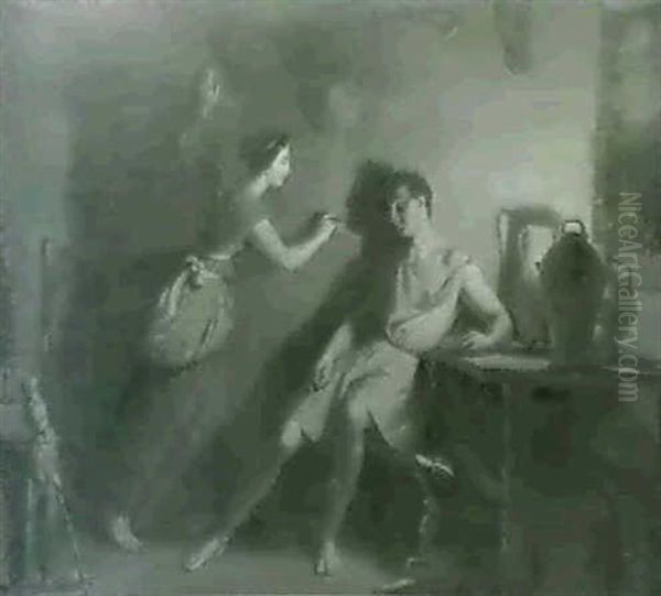 The Origin Of Painting - view 1