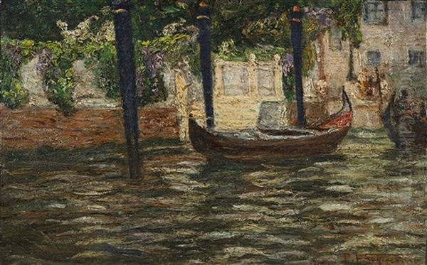 Canale Veneziano Con Condola - view 1