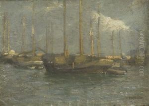 Vele Al Porto by Pietro Fragiacomo