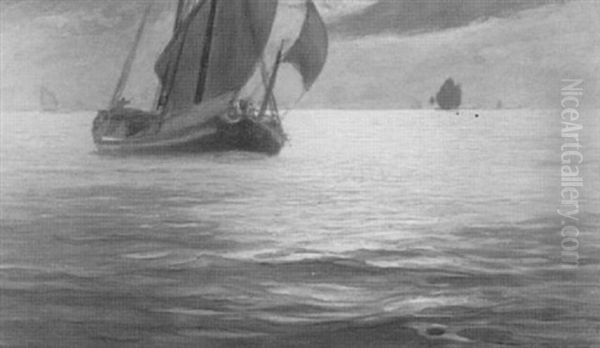 Segelboote Auf Offener See - view 1