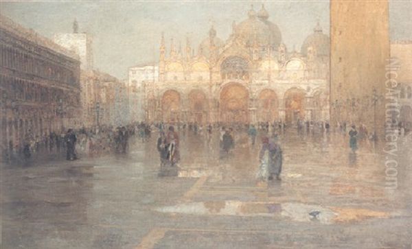 Piazza San Marco After The Rain, Venice - view 1