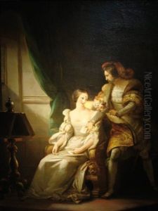 Le Billet Doux by Alexandre-Evariste Fragonard