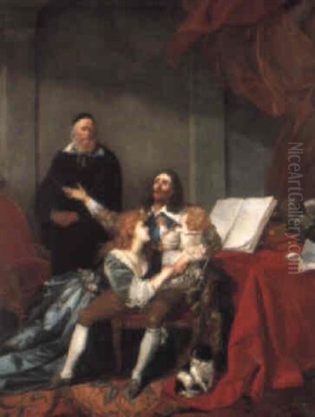 King Charles I Taking Leave Of His Family Before His Execution - view 1