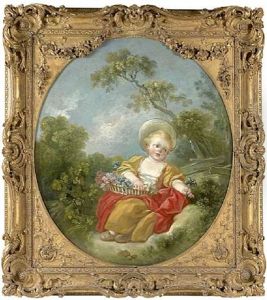 Psyche Visar Sina Rikedomar F"r Sina Systrar by Jean-Honore Fragonard