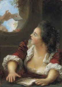 Le Billet Doux (the Love Letter) by Jean-Honore Fragonard