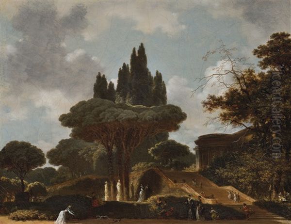 Paysage Italien A L"escalier - view 1