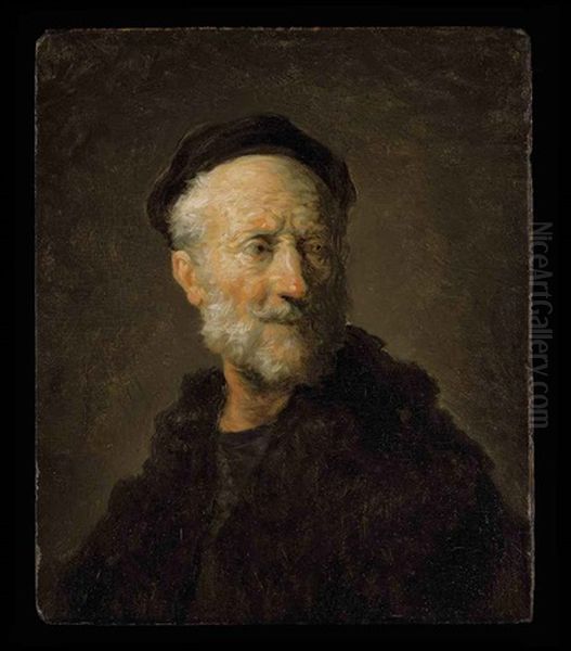 Head Of An Old Man (after Rembrandt) - view 1