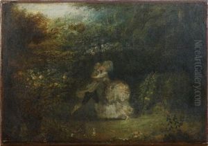 Le Baiser by Jean-Honore Fragonard