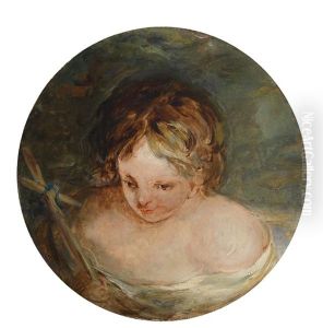 Der Johannesknabe by Jean-Honore Fragonard