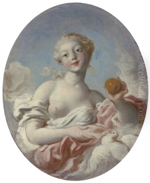 Portrait De Mademoiselle Colombe (?) En Venus - view 1