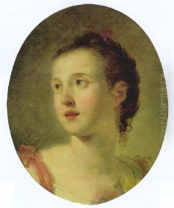 Portrat Der Marguerite Gerard by Jean-Honore Fragonard