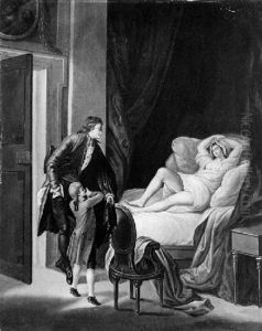 Der Galante Abbe by Jean-Honore Fragonard