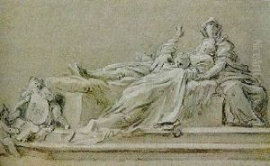 Scene De Mise Au Tombeau
