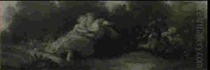 Une Ronde D'enfants by Jean-Honore Fragonard