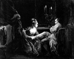 The Amorous Courtesan by Jean-Honore Fragonard