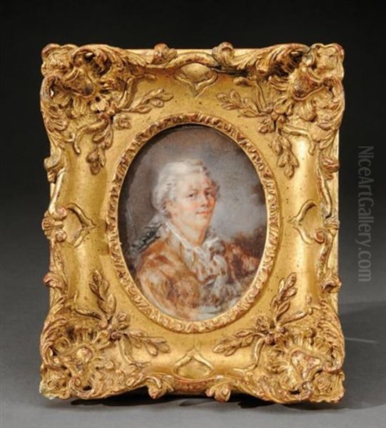 Portrait De Gentilhomme En Manteau D'interieur - view 1