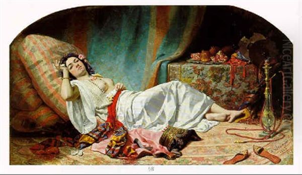 Odalisque Au Narghile - view 1