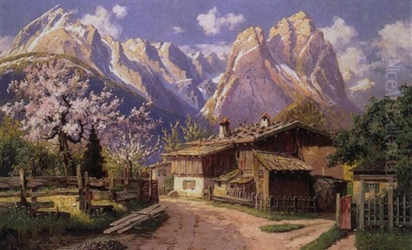Garmisch Mit Der Fruhlingsstrasse - view 1