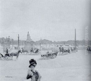 Place De La Concorde by Georges Fraipont