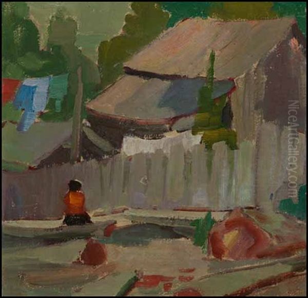 Indian Shacks - Stanley Park - view 1