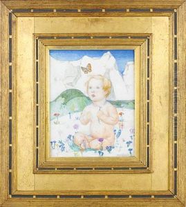Bambino Del Neve (snow Baby) by Edward Reginald Frampton
