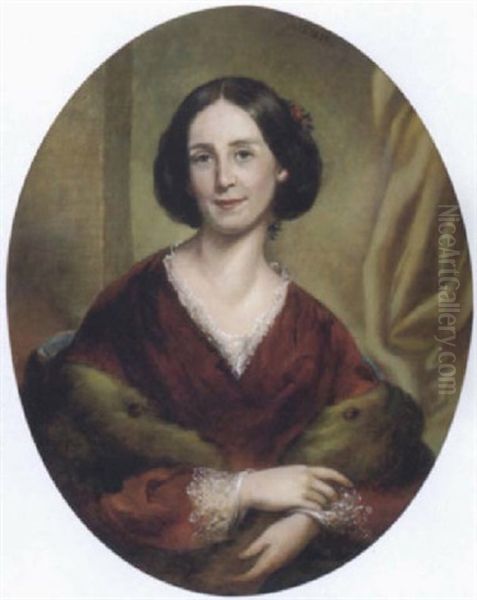 Portrait Eliza Adelia Whitehill, Im Alter Von 20 Jahren - view 1