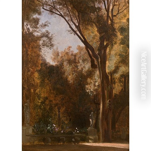 Vue D'une Fontaine Dans Un Parc - view 1