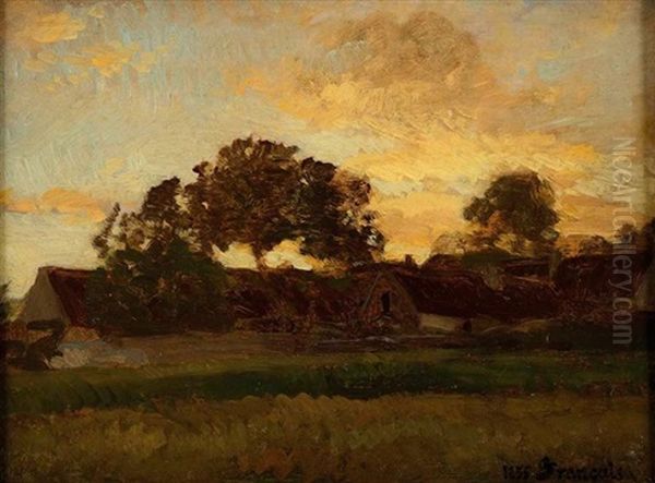 Ferme Au Crepuscule - view 1