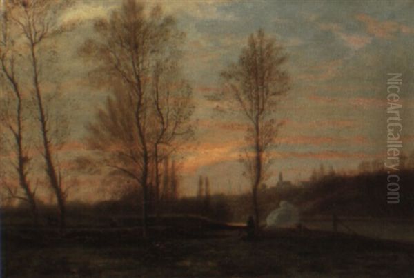 Bords De Riviere Aux Environs De Montoire - view 1