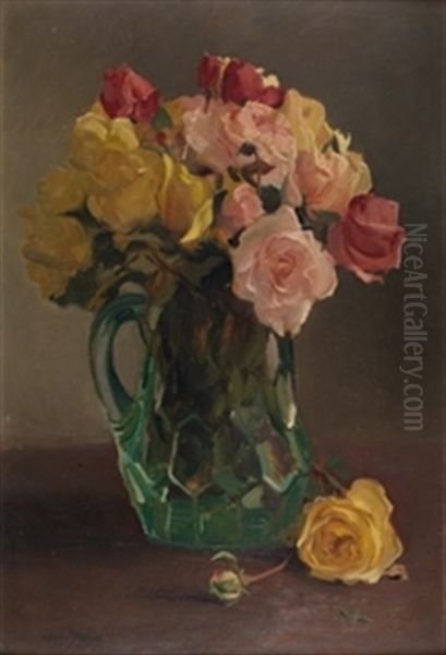 Jarra Con Flores - view 1