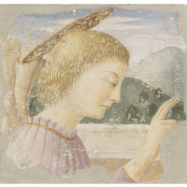 Angel Of The Annunciation by Piero della Francesca