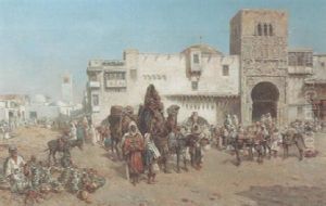 In The Souk by Mariano De Franceschi