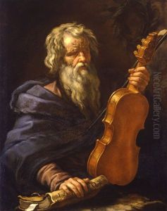 Karnevalskl,dda Figurer Framf"r Dodgepalatset, Venedig