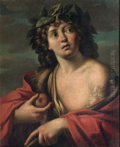 Paris Holding The Golden Apple by Baldassare Franceschini