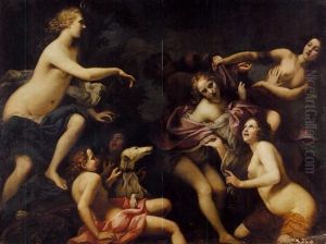Diana And Callisto by Baldassare Franceschini