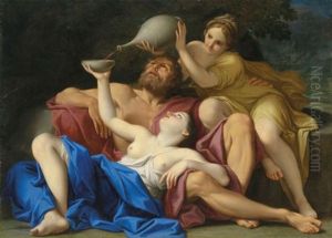 Lot And His Daughters by Marc Antonio Franceschini