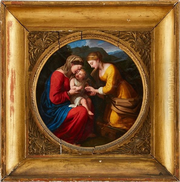 The Mystical Marriage Of Saint Catherine - view 1